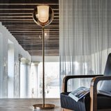 Glo Floor Lamp by Penta, Color: Transparent, Black, Silver, Rose Gold-Cangini & Tucci, Blue, Green, Violet, Gold, 4Ever-Penta, Finish: Glossy Chrome-Penta, Glossy Gold-Penta, | Casa Di Luce Lighting