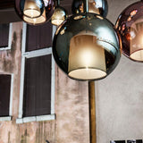 Glo Mini Pendant by Penta, Color: Transparent, Gold, Silver, Rose Gold-Cangini & Tucci, Black, Blue, Violet, Green, 4Ever-Penta, Finish: Titanium, White, | Casa Di Luce Lighting