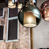 Glo Mini Pendant by Penta, Color: Transparent, Gold, Silver, Rose Gold-Cangini & Tucci, Black, Blue, Violet, Green, 4Ever-Penta, Finish: Titanium, White, | Casa Di Luce Lighting