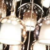 Glo Mini Pendant by Penta, Color: Transparent, Gold, Silver, Rose Gold-Cangini & Tucci, Black, Blue, Violet, Green, 4Ever-Penta, Finish: Titanium, White, | Casa Di Luce Lighting