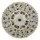 Floral Scheherazade 2 Tier Silk Suspension by Fortuny