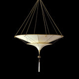 Plain Scheherazade 2 Tier Silk Suspension by Fortuny