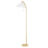 Aisa Floor Lamp By Mitzi - Aged Brass