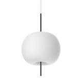 Kushi Pendant by Kundalini, Finish: Black, Size: Large, | Casa Di Luce Lighting