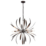 Dahlia Chandelier by Hubbardton Forge, Finish: Gold, Size: Medium, | Casa Di Luce Lighting