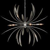 Dahlia Chandelier by Hubbardton Forge, Finish: White, Bronze, Dark Smoke-Hubbardton Forge, Black, Oil Rubbed Bronze, Natural Iron-Hubbardton Forge, Gold, Vintage Platinum-Hubbardton Forge, Soft Gold-Hubbardton Forge, Sterling-Hubbardton Forge, Modern Brass, Size: Medium, Large, | Casa Di Luce Lighting