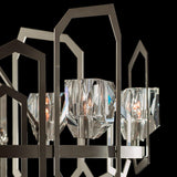 Gatsby Chandelier by Hubbardton Forge, Finish: White, Bronze, Dark Smoke-Hubbardton Forge, Black, Oil Rubbed Bronze, Natural Iron-Hubbardton Forge, Vintage Platinum-Hubbardton Forge, Soft Gold-Hubbardton Forge, Sterling-Hubbardton Forge, Modern Brass, Ink, Accent: Cristal, , | Casa Di Luce Lighting