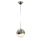 Grapes LED Pendant By Sonneman Lighting, Size: Medium, Finish: Satin Nickel, Canopy Style: Micro-Dome Canopy