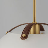 Domain Pendant Light By Studio M, Funish: Black Chrome