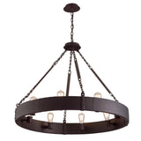 Jackson Chandelier by Troy Lighting, Number of Lights: 6, 8, , | Casa Di Luce Lighting