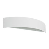 Curve Wall Sconce by Linea Light, Finish: Nickel, White, Size: Small, Medium, Large, | Casa Di Luce Lighting
