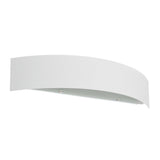Curve Wall Sconce by Linea Light, Finish: White, Size: Medium, | Casa Di Luce Lighting