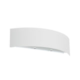 Curve Wall Sconce by Linea Light, Finish: White, Size: Small, | Casa Di Luce Lighting