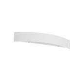 Curve Wall Sconce by Linea Light, Finish: Nickel, White, Size: Small, Medium, Large, | Casa Di Luce Lighting