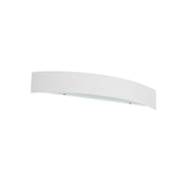 Curve Wall Sconce by Linea Light, Finish: Nickel, White, Size: Small, Medium, Large, | Casa Di Luce Lighting