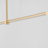 Dorian Linear LED Pendant By ET2, Finish: Gold