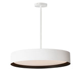 Echo Pendant Light By Studio M, Finish: White Black, Size: Large