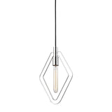 Masonville Diamond Pendant by Hudson Valley, Finish: Nickel Polished, , | Casa Di Luce Lighting
