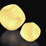 Massi Table Lamp by Murano Arte, Color: White, Dove Grey, Size: Small, Medium, Large, | Casa Di Luce Lighting