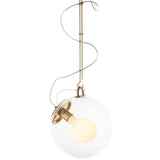 Miconos Pendant by Artemide, Finish: Gold, Chrome, , | Casa Di Luce Lighting