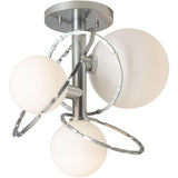 Sterling Olympus 3 Light Semi Flushmount by Hubbardton Forge