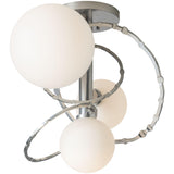 Sterling Olympus 3 Light Semi Flushmount by Hubbardton Forge