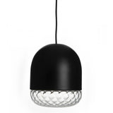 Balloton Pendant by MM Lampadari, Color: Balloton, Smoked Balloton, Smooth Glass, Finish: Brass Polished, Matt Black, Glossy Copper, Matt White-Axo Light, Size: Mini, Medium | Casa Di Luce Lighting