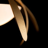 Dahlia Semi Flushmount by Hubbardton Forge, Finish: White, Bronze, Dark Smoke-Hubbardton Forge, Black, Oil Rubbed Bronze, Natural Iron-Hubbardton Forge, Gold, Vintage Platinum-Hubbardton Forge, Soft Gold-Hubbardton Forge, Sterling-Hubbardton Forge, Modern Brass, , | Casa Di Luce Lighting