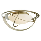 Equinox Semi Flushmount by Hubbardton Forge, Finish: Mahogany-Hubbardton Forge, Bronze, Dark Smoke-Hubbardton Forge, Burnished Steel-Hubbardton Forge, Black, Natural Iron-Hubbardton Forge, Gold, Vintage Platinum-Hubbardton Forge, Soft Gold-Hubbardton Forge, Sterling-Hubbardton Forge, , | Casa Di Luce Lighting