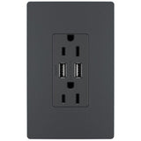 Radiant 15A Tamper Resistant USB Outlet - Casa Di Luce