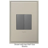 Adorne Blank - Half-Size by Legrand Adorne, Color: Graphite-Legrand Adorne, Magnesium-Legrand Adorne, White, , | Casa Di Luce Lighting