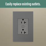 Adorne Smart 20A Outlet with Netatmo Plus size