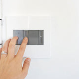 Adorne 450W CFL-LED Paddle Dimmer by Legrand Adorne, Color: Graphite-Legrand Adorne, Magnesium-Legrand Adorne, White, , | Casa Di Luce Lighting