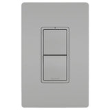 Radiant Two Single Pole Switches - Casa Di Luce