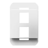 Adorne 2 Port Frame by Legrand Adorne, Color: Graphite-Legrand Adorne, Magnesium-Legrand Adorne, White, , | Casa Di Luce Lighting