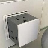 Adorne 15A One-Gang Pop-Out Outlet by Legrand Adorne, Color: Graphite-Legrand Adorne, Magnesium-Legrand Adorne, White, , | Casa Di Luce Lighting