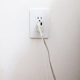 Radiant 15A Tamper Resistant USB Outlet in living room