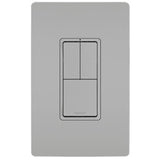 Radiant Two Single Pole Switch and Single Pole 3 Way - Casa Di Luce