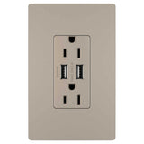 Radiant 15A Tamper Resistant USB Outlet - Casa Di Luce