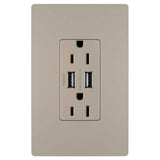Radiant 15A Tamper Resistant USB Outlet - Casa Di Luce