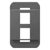 Adorne 2 Port Frame by Legrand Adorne, Color: Graphite-Legrand Adorne, Magnesium-Legrand Adorne, White, , | Casa Di Luce Lighting