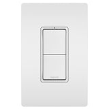 Radiant Two Single Pole Switches - Casa Di Luce