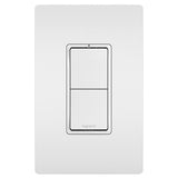 Radiant Two Single Pole Switches - Casa Di Luce