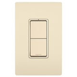 Radiant Two Single Pole Switches - Casa Di Luce