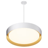 Echo Pendant Light By Studio M, Finish: White Gold, Size: Large