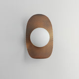 Chips Wall Sconce By Studio M, Finish: Natural Aged Brass