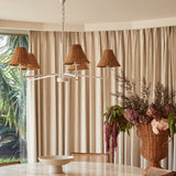 Issa Chandelier By Mitzi, Finish: Textured White