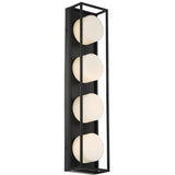 Rover Vanity Light By Eurofase, Size: Medium, Finish: Black