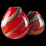 Fenicio Table Lamp by Murano Arte, Color: Aquamarine, Orange, Green, Lilac, White, Size: Medium, Large, | Casa Di Luce Lighting