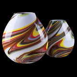 Fenicio Table Lamp by Murano Arte, Color: Aquamarine, Orange, Green, Lilac, White, Size: Medium, Large, | Casa Di Luce Lighting